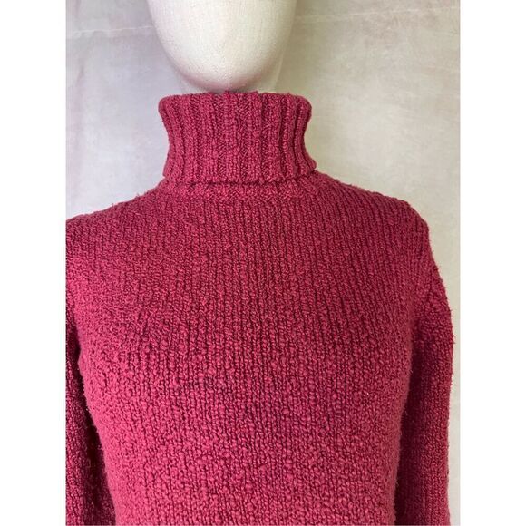 Red Sundance Turtleneck Sweater - Picture 4 of 5
